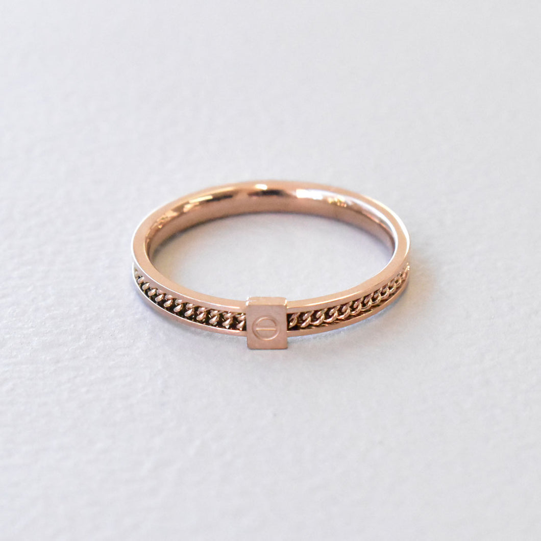 ring pinkgold / HDM604